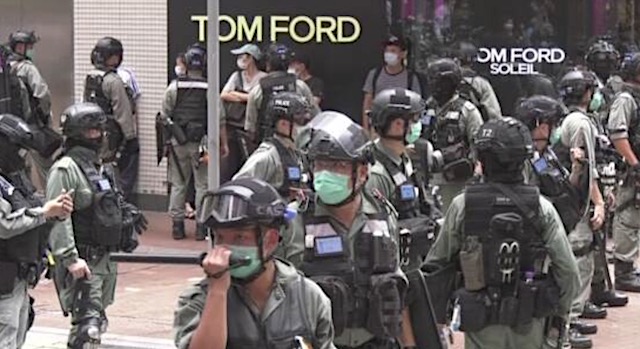 【香港】逮捕者300人以上に… 香港国家安全維持法違反などの疑い