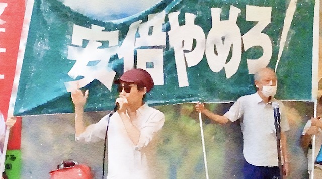 【話題】『梅田解放区のラップ。安倍自民党にとどめを全国土曜』