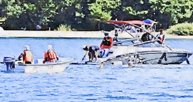 【遊泳中男児死亡事故】家族ら 湖水浴禁止の沖合300mで泳ぎ、通りかかったボートのスクリューに巻き込まれていた…
