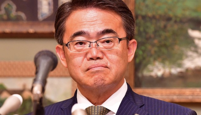 名古屋市長のメダルかじり問題、大村知事　金メダル「再発行してほしい」