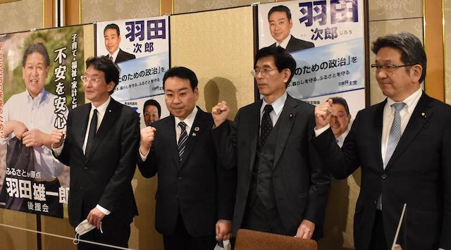 参院長野選挙区補選 立憲民主党の羽田次郎氏 初めての当選確実