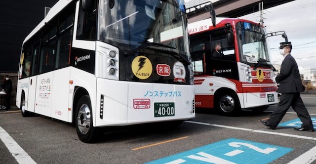 京都の路線バスに中国製EV → 記者「ファーウェイ製品が日本を席巻したのと同じで、安くて性能がいいから」