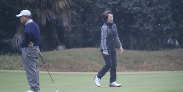 【FRIDAY】橋本聖子氏、中国大使を「接待ゴルフ」