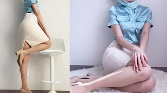 韓国人ユーチューバーさん、下着姿から客室乗務員の制服を着る動画を公開 →「性の商品化」と物議