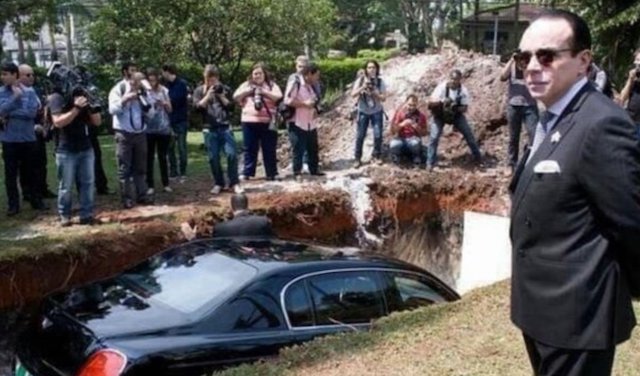 ブラジルの富豪「ベントレー(1.1億円)を埋葬します」→ メディアの注目を集める → 「車は埋めません…」本当の動機が明らかに！