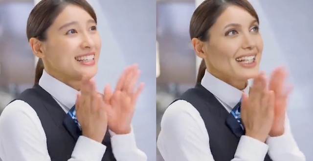 【話題】『アンジェリーナ・ジョリーがしないであろう仕草をしていることで、日本女性の仕草が際立って面白い』（※動画）