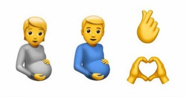 アップルが発表したiOSの新バージョン、「妊娠した男性」絵文字が物議