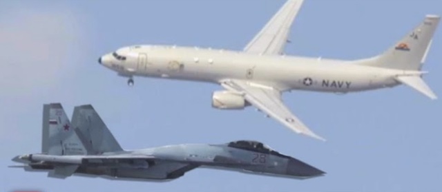 【危険】米国とロシアの軍用機、地中海上空で異常接近　約1.5メートル