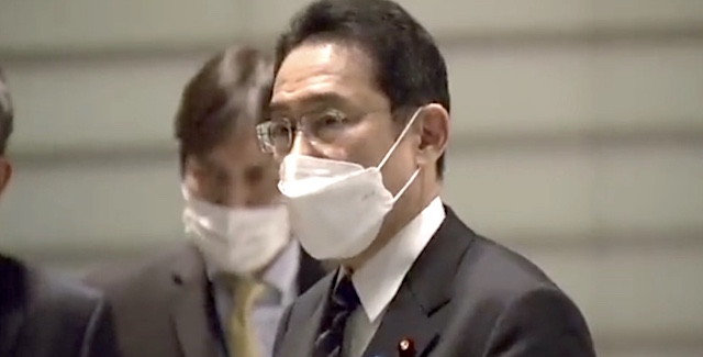 【動画】岸田首相 官邸入り「状況把握や救急救命など3点を指示」