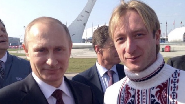 “ロシア中傷”のフィギュアスケート金メダリストに、プルシェンコ氏「洗脳されてる」「我々が最強」