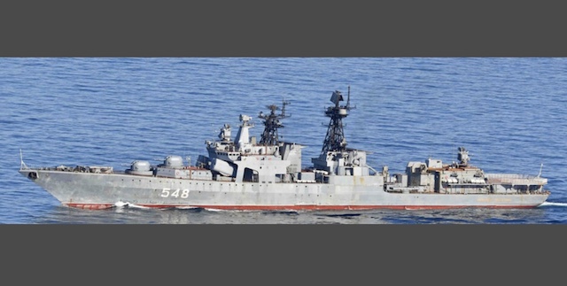 ロシア海軍10隻、津軽海峡を普通に通過…