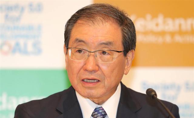 経団連会長、岸田内閣支持率下落を擁護「物価高ではどこの国でも」