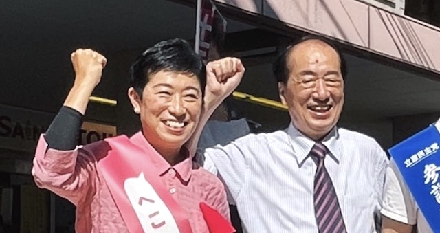 菅直人元首相、辻元清美氏の応援に駆けつける「衆院選で辻元さんが負けたことにびっくり… 辻元さんが当選できなかったのは、いまの日本の象徴だ！」