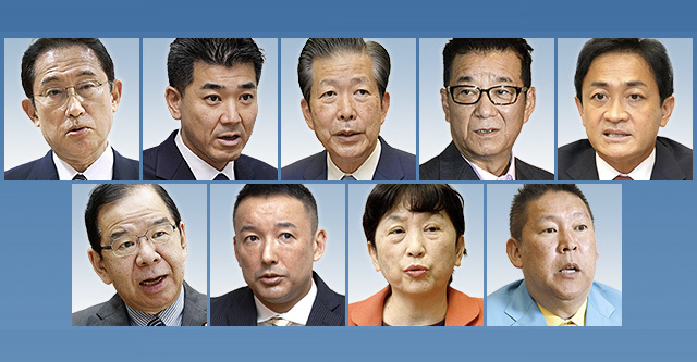 【参院選情勢】「れいわ」「NHK党」「参政党」議席獲得か　「社民」は０ 　共同通信社世論調査