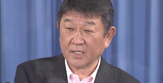 茂木幹事長、旧統一教会と「党として一切関係ない」