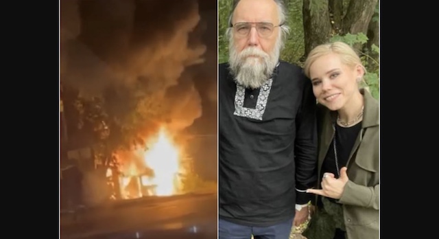 プーチン氏の盟友ドゥーギン氏の娘、モスクワ近郊で車が爆発し死亡（※動画）