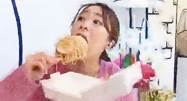 【テレビ愛知】モンブランを大盛りに…韓国スイーツ「クロッフル」が大須で大人気！