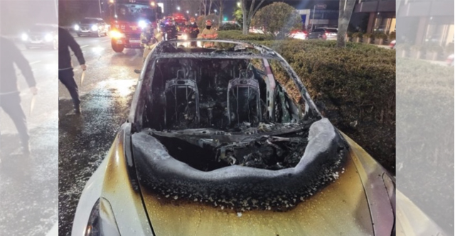 韓国で相次ぐ電気自動車火災… 走行中の車両が燃え、充電中の車両でも火災発生