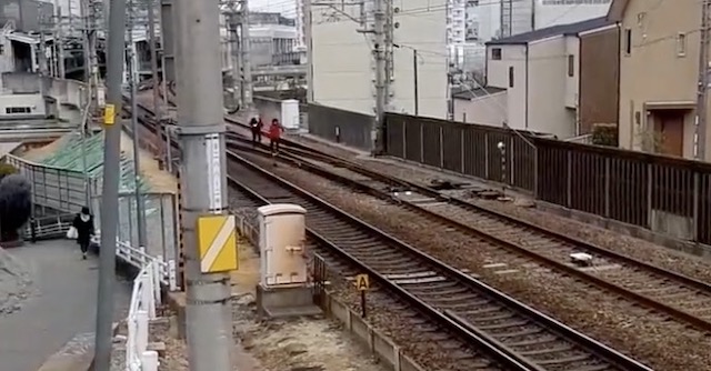 【動画】阪急電鉄宝塚線、『運転見あわせ』の原因がこちら…