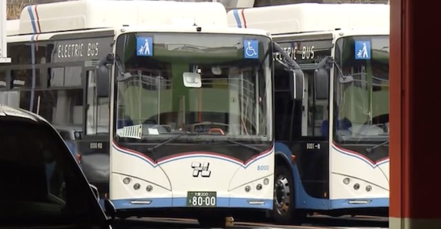 中国製バスに六価クロム　バス会社が使用中止