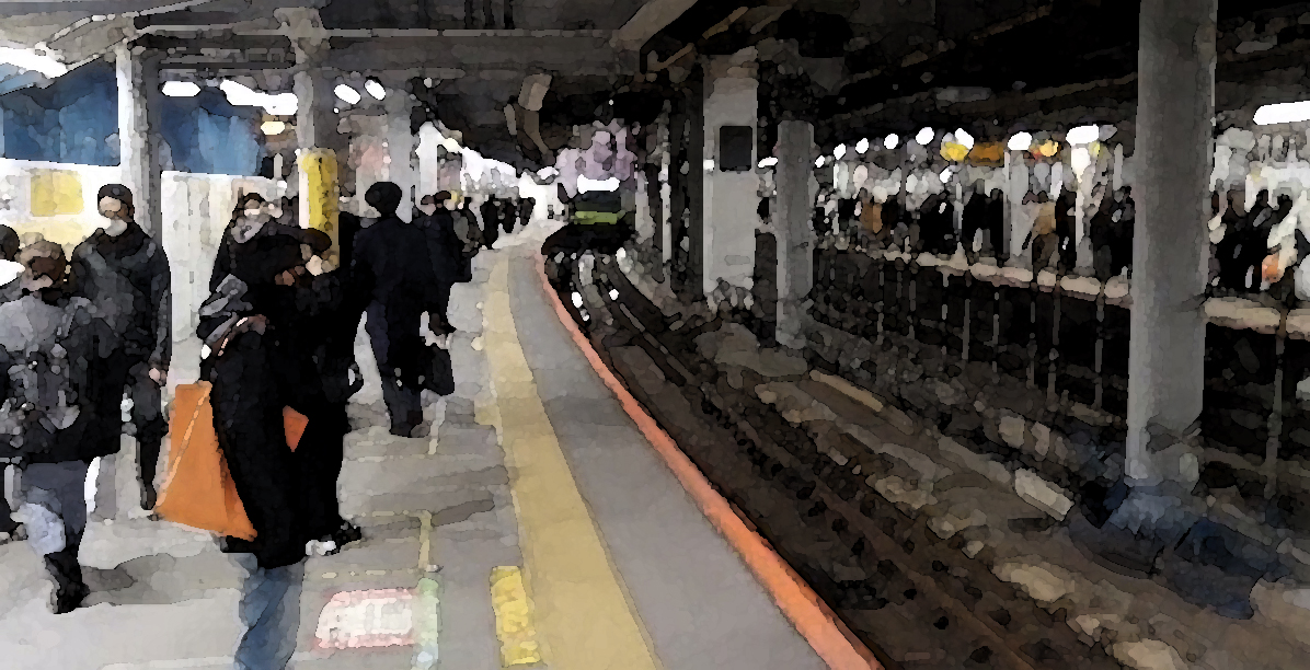 山手線・渋谷駅で発生した人身事故を偶然捉えた映像… これで“命に別条なし”