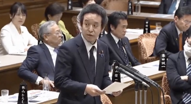 【動画】浜田聡議員「破防法の調査対象である日本共産党と”選挙協力”などを積極的に行う行為は、破防法の調査対象に指定する事も検討できるのでは？」