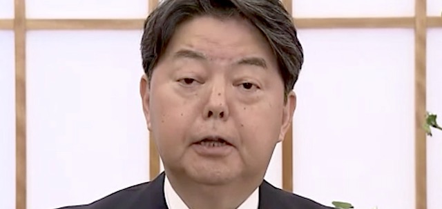 元徴用工訴訟判決で韓国側に抗議、林芳正官房長官「極めて遺憾」
