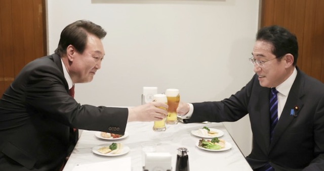 岸田首相「尹大統領との信頼を礎に韓国と協力を拡大していく」