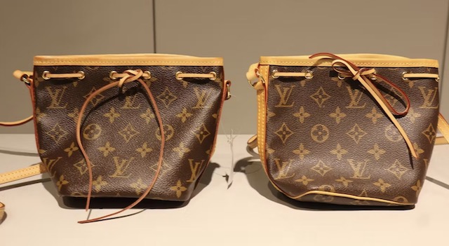 2つ並んだ「ルイ・ヴィトン」のバッグ… あなたは、どちらが模倣品か見分けられる？