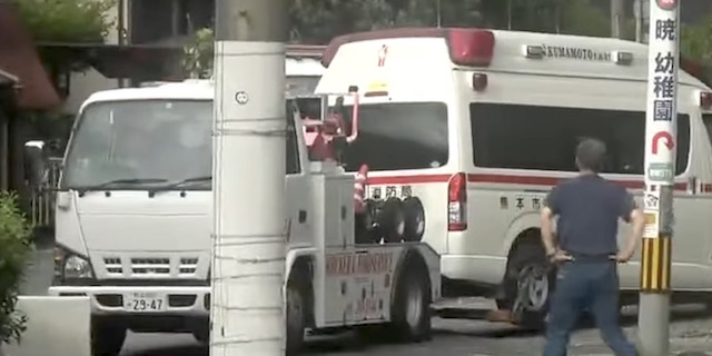 【動画】救急隊員がけがをした女性の対応中に『救急車』盗まれる… 50代男性から任意で事情聴取