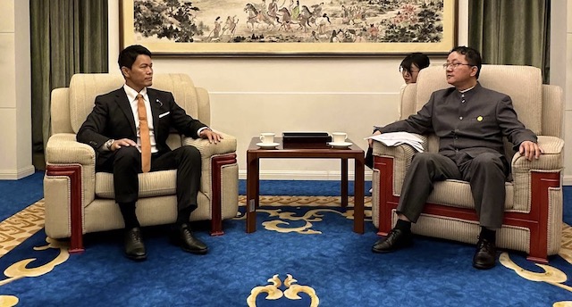 須藤元気議員「北京市にて中国外交部アジア司長と意見交換… 文化交流を通じて世界平和の実現に精進してまいります」