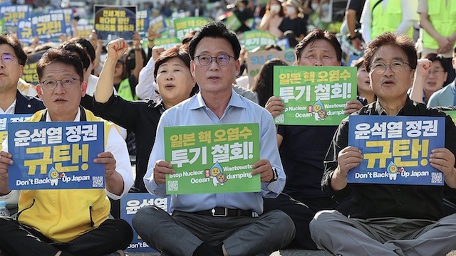 韓国最大野党が米国・欧州に議員派遣　汚染水放出中止を世界に訴えへ