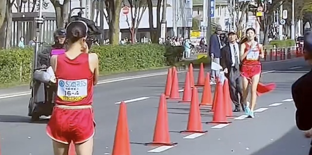 全日本大学女子駅伝、走者が意識朦朧で何度も転倒しながら走る → 監督「正直 止めてほしかった」