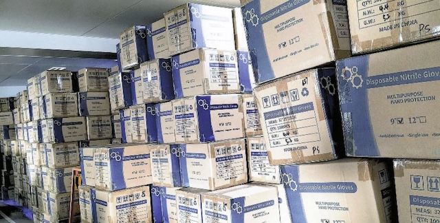【福島】医療用手袋３５０万枚廃棄へ　コロナ対策用 県購入、配布しきれず