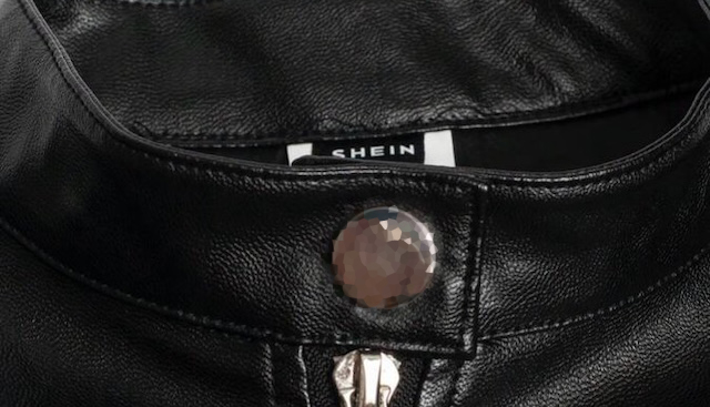 中国激安アパレル通販“SHEIN”さん、ボタンに反射して“絶対に映ってはいけないもの”が映ってしまう…