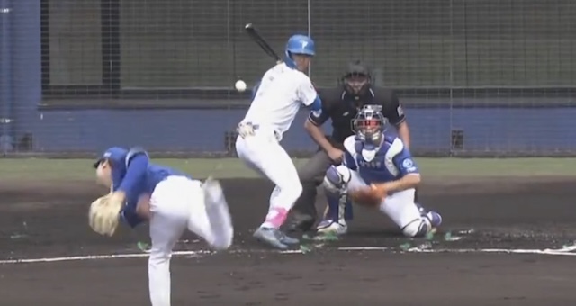 【野球】韓国チーム、日本ハムを“ボコボコ”にしてしまう…(７死球)