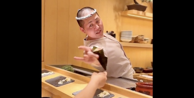[Video]美味しそうなお寿司屋さんを見つけました…
