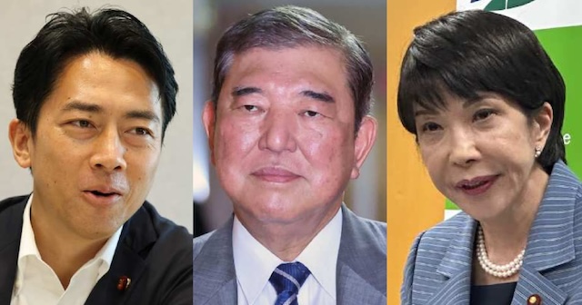 [LDP Presidential Election]石破、高市、小泉各候補が決選投票へ