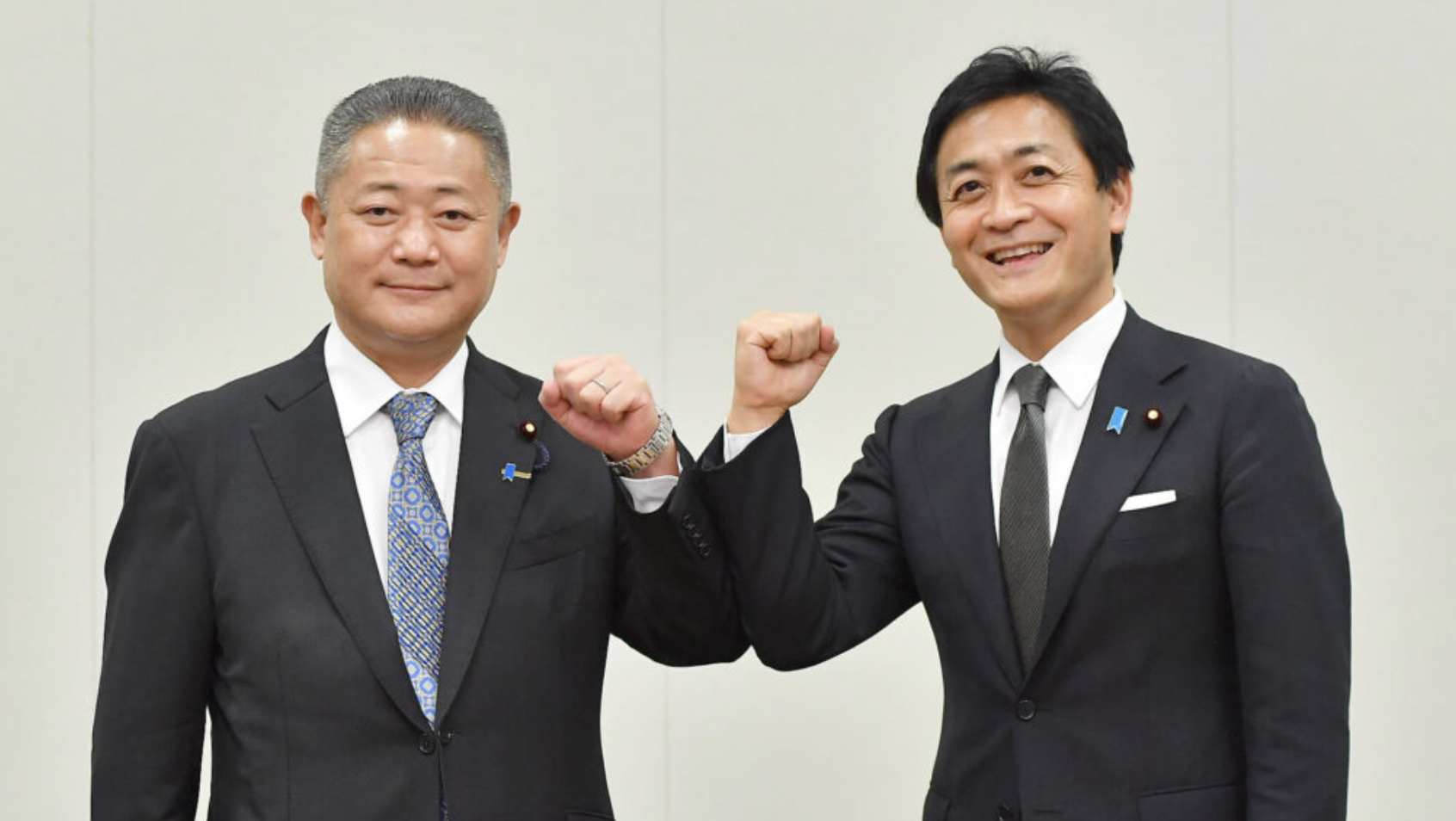 維新の馬場代表、国民の玉木代表「自民党とは組まない」。