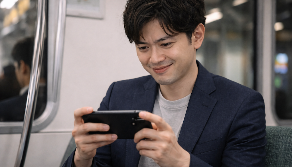 【福岡】朝の電車内で隣のJKにエ◯動画を5分間見せつけた疑いの会社員、逮捕