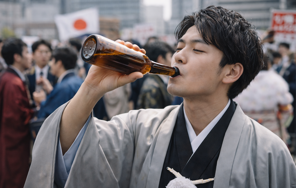 成人式後の同窓会帰りの男(20)、飲酒運転で逮捕