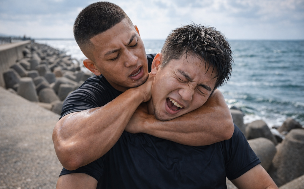 【いじめ】大阪府の中学生、小学生にチョークスリーパー → 海に突き落とす…「これは殺人未遂じゃない？」