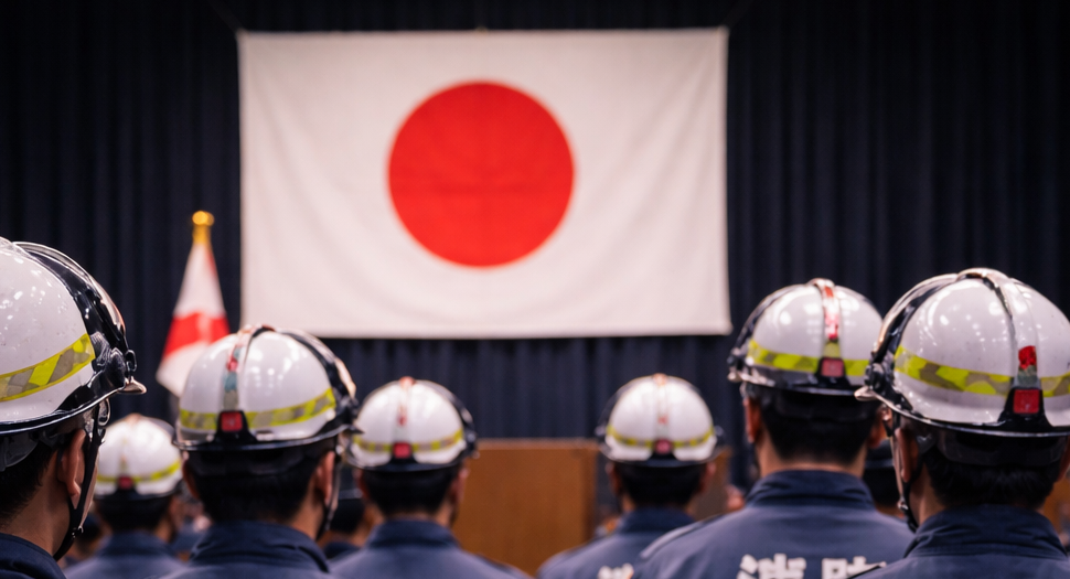 【話題】『共産党のヤバさが分かる画像です。 国歌斉唱の時に一人だけ座っています…』