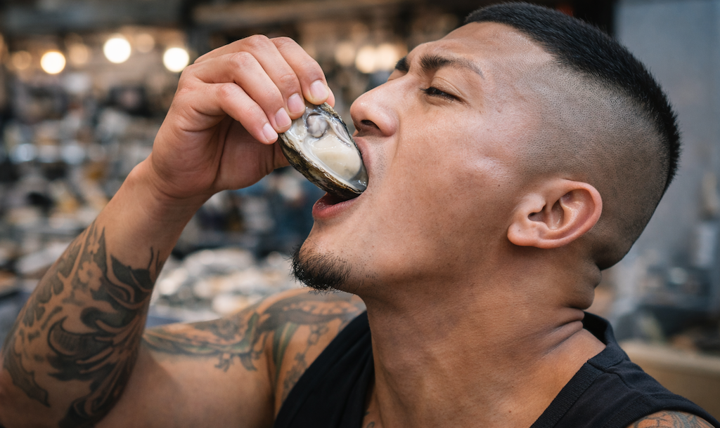 【動画】去年 “加熱用”牡蠣を生食して胃腸炎で倒れた元ブレイキングダウンファイター、また“生食”してしまう…