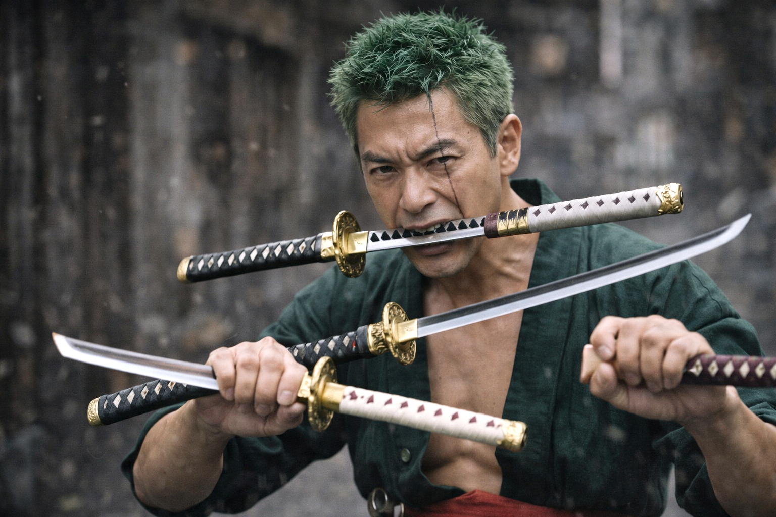 【三刀流】刃物3本を両手と口にくわえた無職の男(47)、逮捕 → 反応「あわや大サンジ」