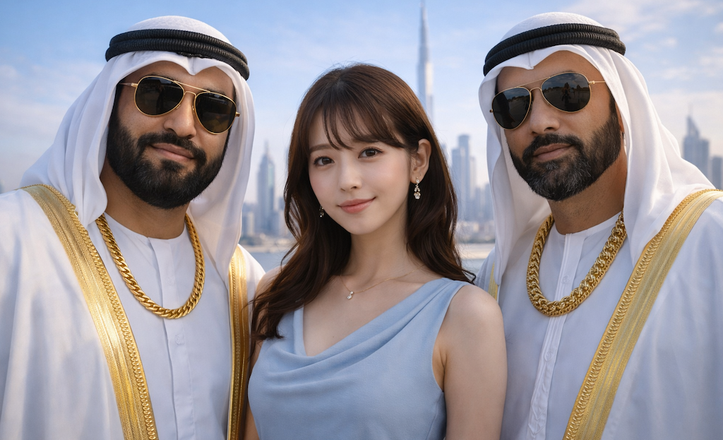 女性「ドバイ行って帰ってきた友達両腕と片足無くなってたからね。これ信じられないかもしれないけど本当なの。だから…」