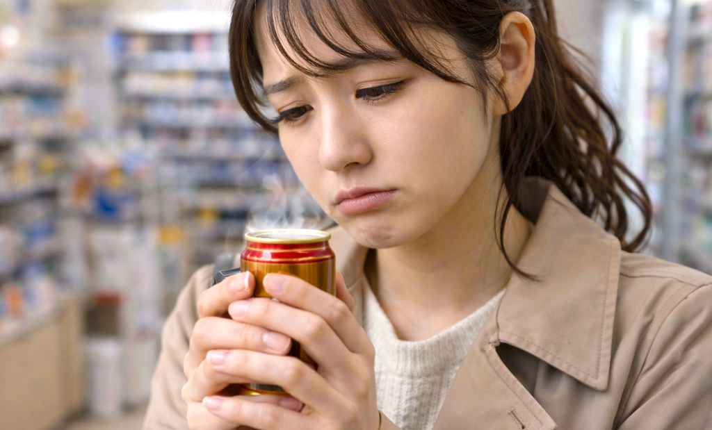 【高市のせい】X民「コンビニで缶コーヒーを手に取って温まり、買わずに棚に戻す。缶コーヒーにすら手が届かない人もいる現実を噛み締めた…」