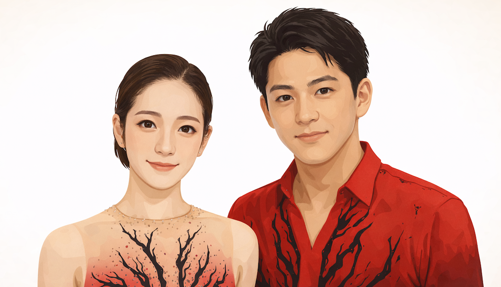 【話題】『りくりゅうペア、これで付き合ってなかったら逆にびっくり…』