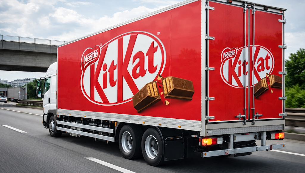 【強盗事件】工場を出発した「キットカット」約12トン、トラックごと盗まれる