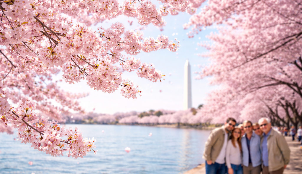 【動画】日米友好の象徴として114年前に日本から贈られた桜、ワシントンで満開に